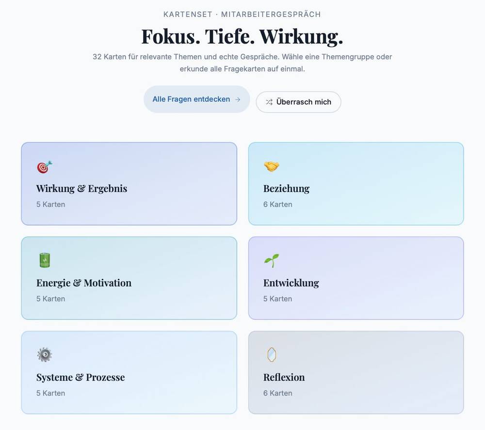 Kartenset mit App